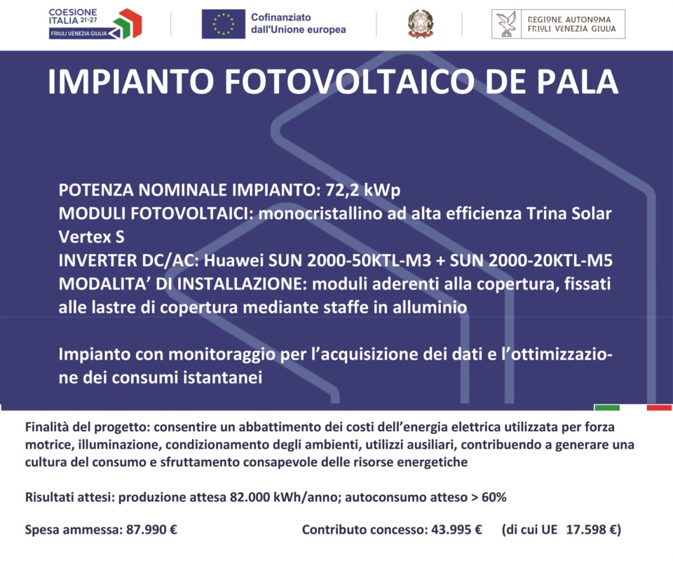 Nuovo Impianto fotovoltaico