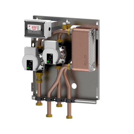 Modulo BF1 ( 2 circolatori) per la separazione biomassa - impianto di riscaldamento